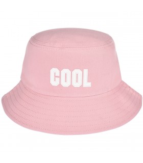 Różowy Kapelusz dwustronny bucket hat modny cool kap-t-2