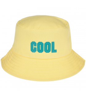 Żółty Kapelusz dwustronny bucket hat modny cool kap-t-2
