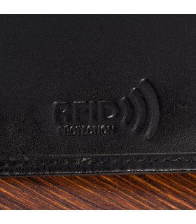 Męski portfel skóra licowa klasyczny RFiD Beltimore G05 | krateczka.pl