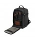 Plecak podróżny bagaż podręczny unisex kabinówka samolotowy czarny PETERSON TOK-T