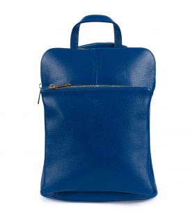 Niebieski plecak damski, elegancki plecak elegancki A4 S40| krateczka.pl