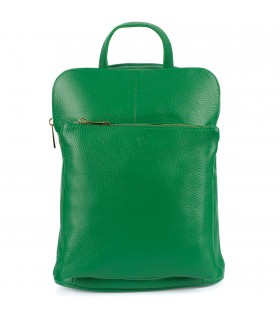 Zielony plecak damski, elegancki plecak elegancki A4 S40| krateczka.pl