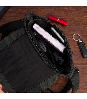 Beltimore torba męska na ramię skórzana elegancka czarna N11 | Krateczka.pl