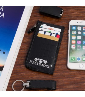Etui na dokumenty karty czarne croco skórzane Beltimore J06- krateczka.pl