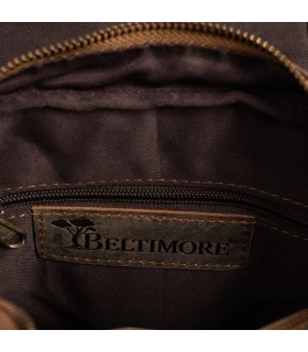 Beltimore torba męska na ramię skórzana mała brązowa S12| Krateczka.pl
