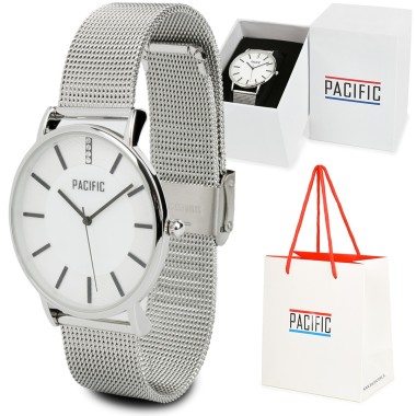 Zestaw zegarek damski mesh bransoletka Pacific Z57