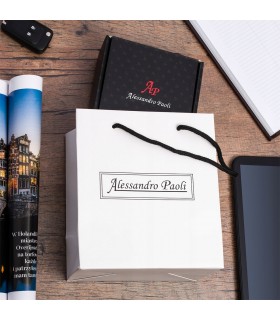 Pasek męski skórzany automat 3,5 szeroki Alessandro | krateczka.pl
