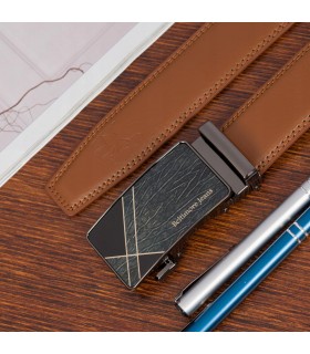 Portfel skórzany brąz vintage duży RFiD Beltimore i pasek zestaw T80- krateczka.pl