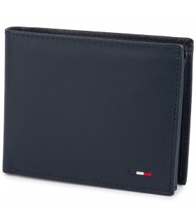Męski portfel skórzany klasyczny RFiD granatowy Beltimore D44 | Sklep Krateczka