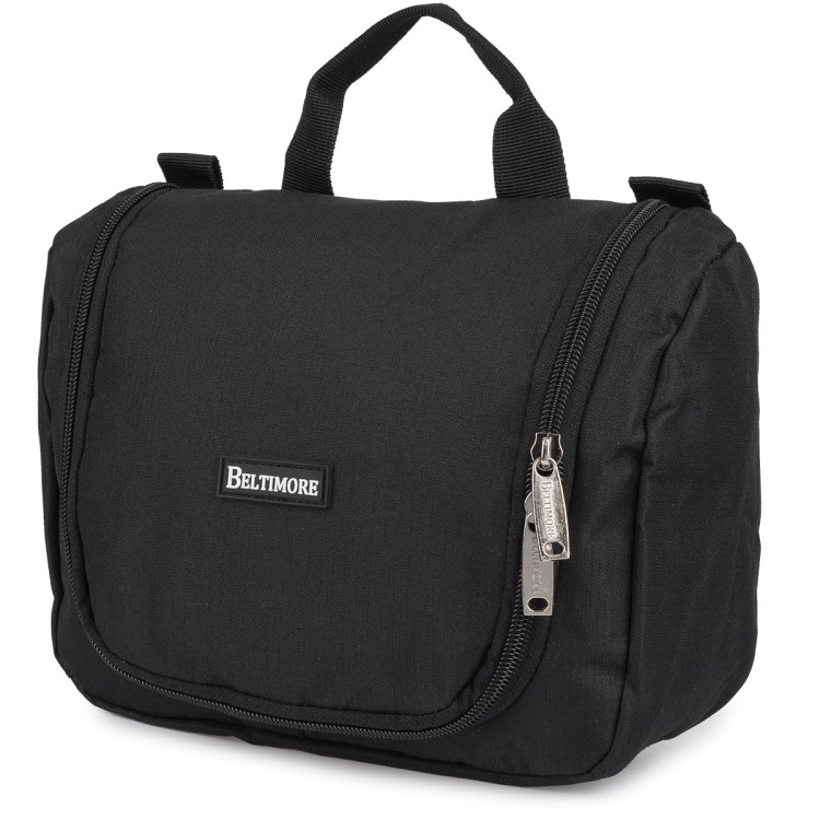 Czarna kosmetyczka Beltimore unisex organizer podróżna- krateczka.pl