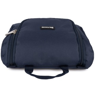 Granatowa kosmetyczka Beltimore unisex organizer podróżna- krateczka.pl