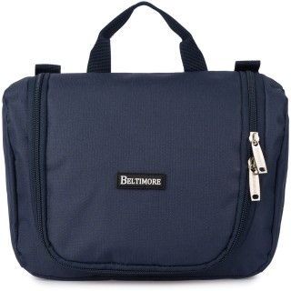 Granatowa kosmetyczka Beltimore unisex organizer podróżna- krateczka.pl