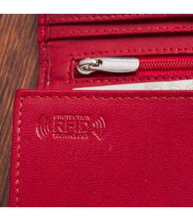 Portfel skórzany damski RFiD na karty skóra Beltimore A03|krateczka.pl