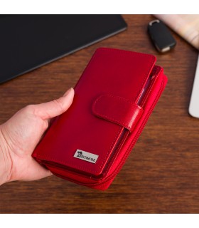Portfel skórzany damski RFiD na karty skóra Beltimore A07|krateczka.pl