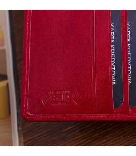 Portfel skórzany damski RFiD na karty skóra Beltimore A07|krateczka.pl