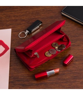 Portfel skórzany damski RFiD na karty skóra Beltimore A07|krateczka.pl