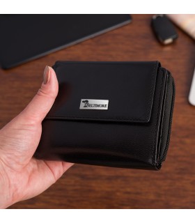 Portfel skórzany damski RFiD na karty skóra Beltimore A08|krateczka.pl