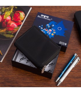 Portfel skórzany damski RFiD na karty skóra Beltimore A08|krateczka.pl