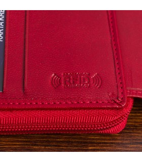 Portfel skórzany damski RFiD na karty skóra Beltimore A08|krateczka.pl