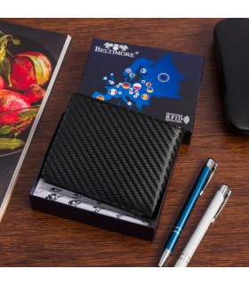Męski portfel skórzany klasyczny RFiD duży Beltimore P01|krateczka.pl