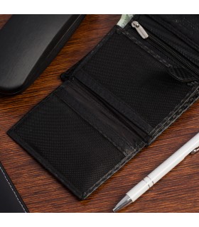 Męski portfel skórzany klasyczny RFiD duży Beltimore P03|krateczka.pl