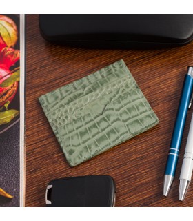 Etui na dokumenty karty wizytówki skórzane Beltimore E49| krateczka.pl