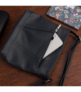 Torebka damska skórzana listonoszka mała Beltimore L58|krateczka.pl