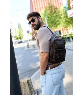 Plecak saszetka nerka przez ramię crossbody N25| Sklep Krateczka.pl