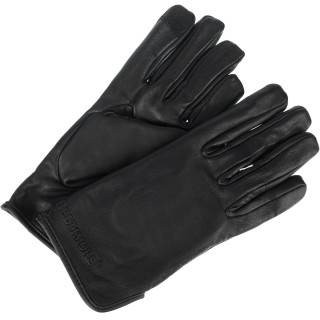 Rękawiczki skórzane damskie czarne polar touch finger BELTIMORE | Krateczka.pl