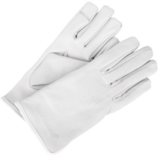 Rękawiczki skórzane damskie białe polar touch finger BELTIMORE | Krateczka.pl