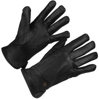 Rękawiczki skórzane damskie czarne polar touch finger BELTIMORE | Krateczka.pl
