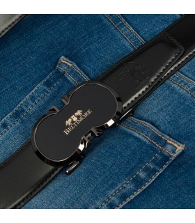 Pasek męski skórzany do spodni casual automat Beltimore A39| Krateczka.pl
