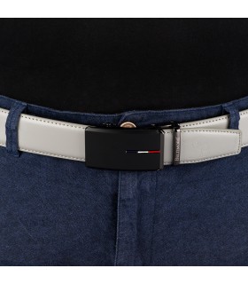 Pasek męski skórzany do spodni casual automat Beltimore A40| Krateczka.pl