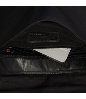 Beltimore torba męska na ramię skórzana duża czarna N16| Krateczka.pl