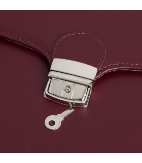 Bordowa męska aktówka Beltimore teczka elegancka  | Krateczka.pl