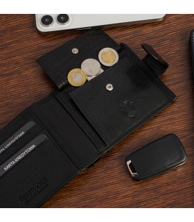 Męski portfel skórzany klasyczny RFiD duży Beltimore P07|krateczka.pl