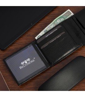 Męski portfel skórzany klasyczny RFiD duży Beltimore P09|krateczka.pl