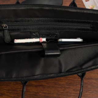 Duża solidna skórzana torba Beltimore na laptopa | Krateczka.pl