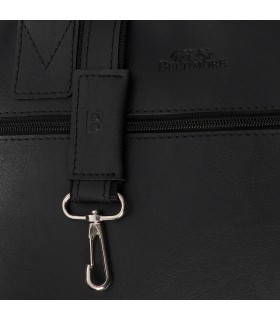 Torba męska na dokumenty A4 laptopa czarna Beltimore M06 | Krateczka.pl