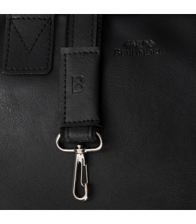 Torba męska na dokumenty A4 laptopa czarna Beltimore M03 | Krateczka.pl