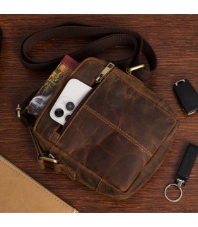 Torba męska skórzana na ramię elegancka Beltimore  N39 | Krateczka.pl