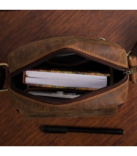 Torba męska skórzana na ramię elegancka Beltimore  N39 | Krateczka.pl