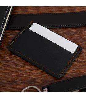 Etui na Karty Skórzane Slim Beltimore Wizytownik czarne G57 | krateczka.pl