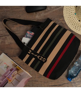 Torba plażowa pojemna na lato rączki solidna Tor-ge-19-2|Krateczka.pl