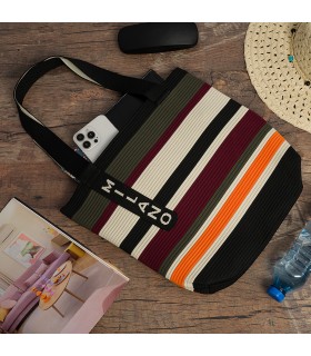 Torba plażowa pojemna na lato rączki solidna Tor-ge-19-5|Krateczka.pl