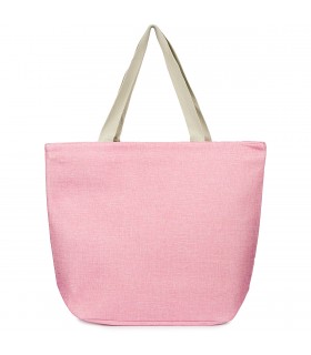 Różowa Torba plażowa duża letnia kotwice Tor-pl-2pink -Krateczka.pl