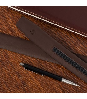 Pasek męski skórzany 3,5 cm klamra automatyczna Beltimore 02-542 | Krateczka.pl