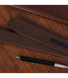 Pasek męski skórzany 3,5 cm klamra automatyczna Beltimore | Krateczka.pl
