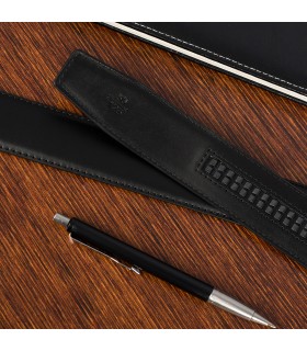 Pasek męski skórzany 3,5 cm klamra automatyczna Beltimore  | Krateczka.pl