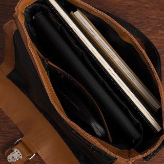 Torba męska na ramię skórzana  do pracy Beltimore L64 | Krateczka.pl